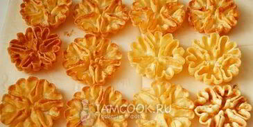 новогодние тарталетки с семгой