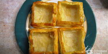 тарталетки с форелью и семгой