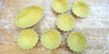 тарталетки с фруктами в желе