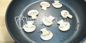 тарталетки с грибами праздничные