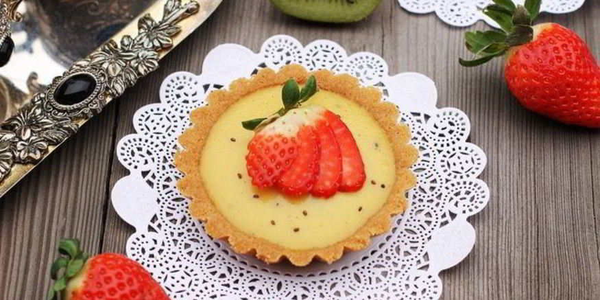 Рецепт тарталеток с киви и клубникой