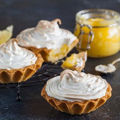 Тарталетки с лимонным кремом