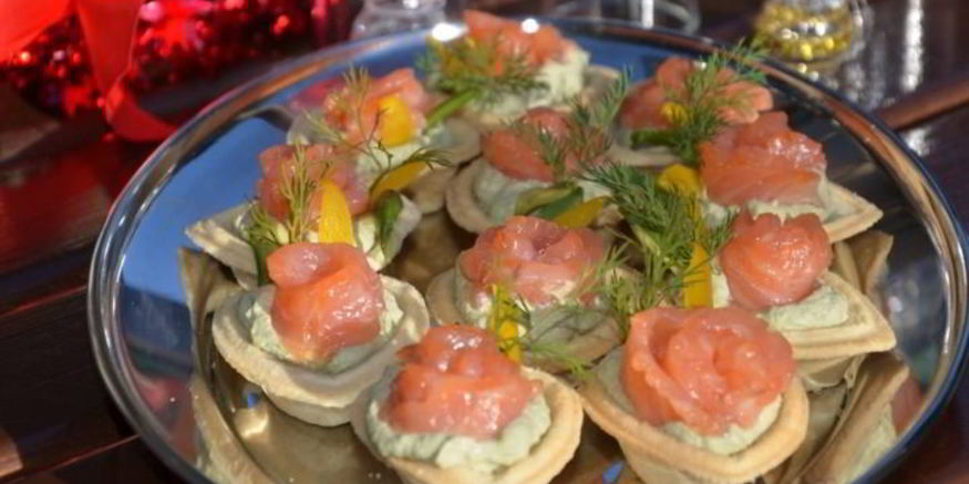 Рецепт тарталеток с муссом из авокадо