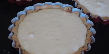 тарталетки с овощами и йогуртовой заливкой