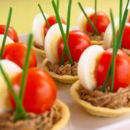 Рецепт Тарталеток с печеночным паштетом