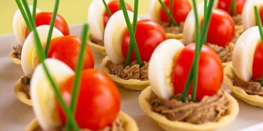 Рецепт тарталеток с печеночным паштетом