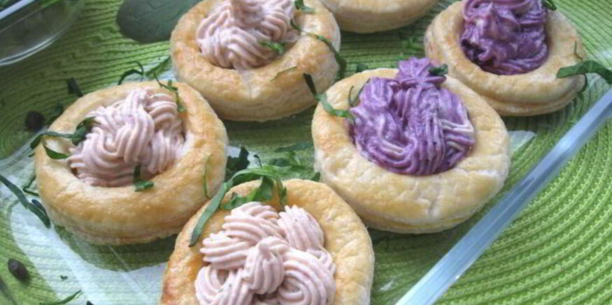 Рецепт тарталеток с рыбным муссом