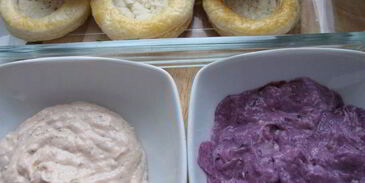 тарталетки с рыбным муссом