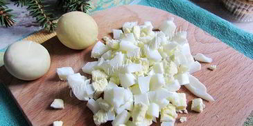 тарталетки с салатом из печени трески