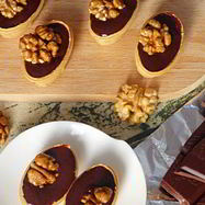 Рецепт Тарталеток с шоколадной начинкой