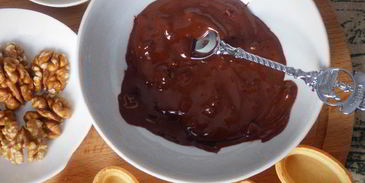 тарталетки с шоколадной начинкой