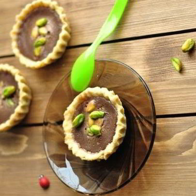 Тарталетки с шоколадом