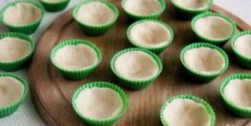 тарталетки с сыром и зеленью