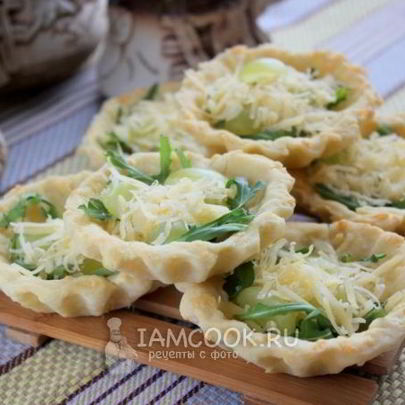 Тарталетки с сыром