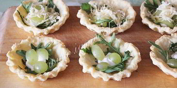 тарталетки с сыром