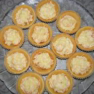 Рецепт Тарталеток с жульеном из креветок