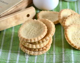 Тесто для тарталеток и закусочных корзиночек