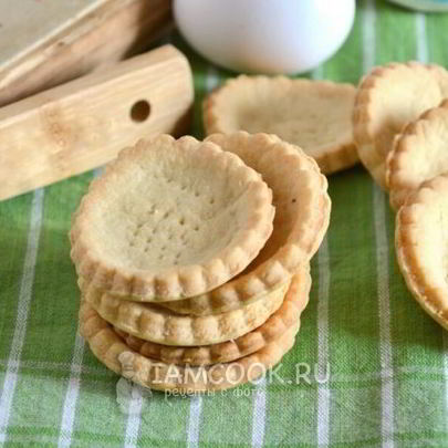 Тесто для тарталеток и закусочных корзиночек