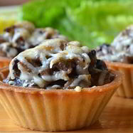 Рецепт Закуски с грибами в тарталетках