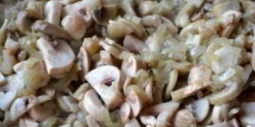 закуска с грибами в тарталетках