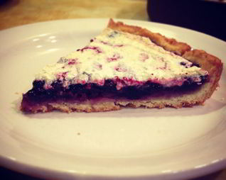 Черничный тарт