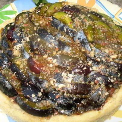 Изысканный сливовый тарт