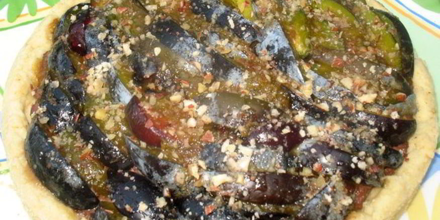 Рецепт изысканного сливового тарта