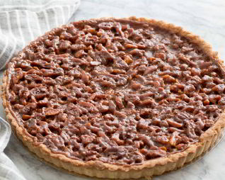 Карамельно-ореховый тарт