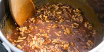 карамельно-ореховый тарт