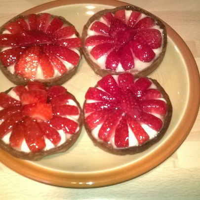 Клубничный Тарт Tarte aux fraises