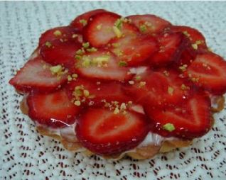 Клубничные тартинки