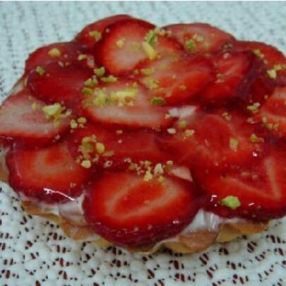 Клубничные тартинки