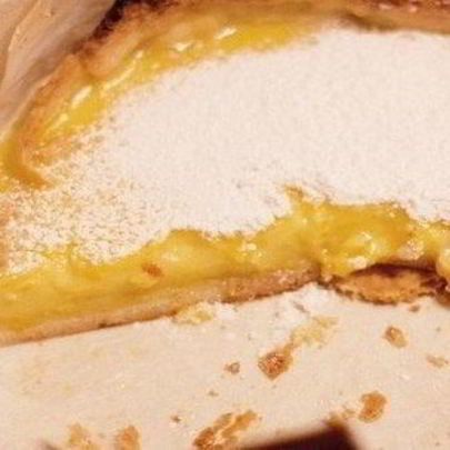 Лимонный тарт