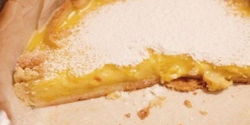 Рецепт лимонного тарта