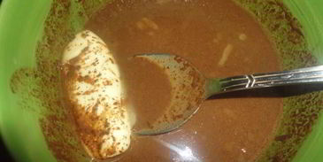 маковый тарт с творожным суфле и ганашем