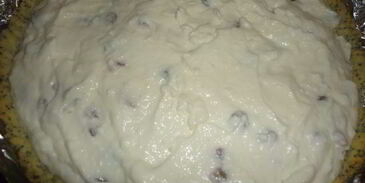 маковый тарт с творожным суфле и ганашем