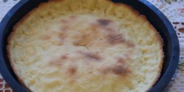 малиновый тарт со сливочной заливкой