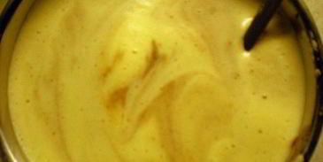 миндальный тарт с брауни