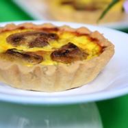 Рецепт Мини тарты с грибами и пармезаном