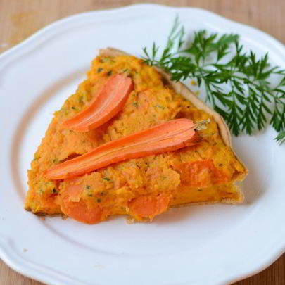 Морковный тарт