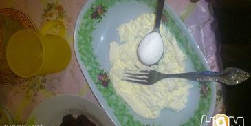 овсяный тарт с ежевикой