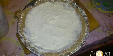 овсяный тарт с ежевикой