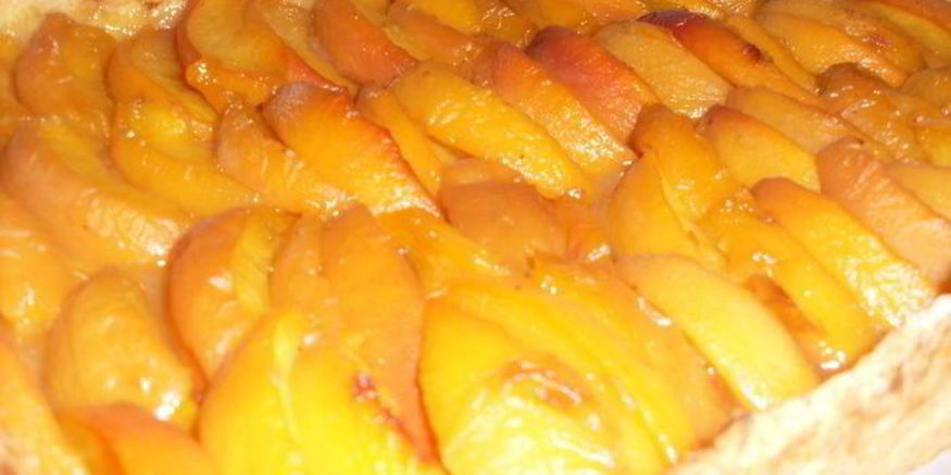 Рецепт персикового тарта