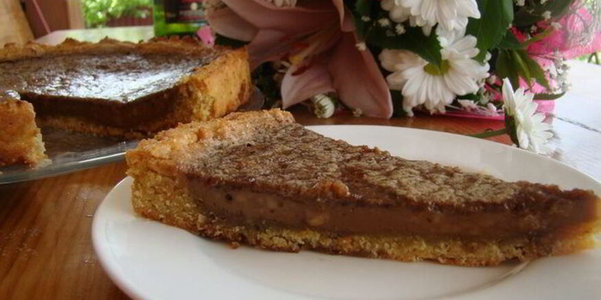 Рецепт шоколадна-орехового тарт нутелла