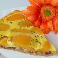 Рецепт Шоколадна-персикового тарт