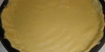 шоколадно-персиковый тарт