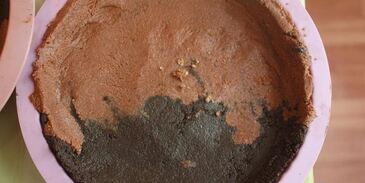 шоколадный тарт с клубникой