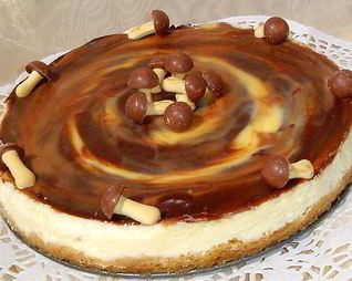 Сливочный тарт с карамелью