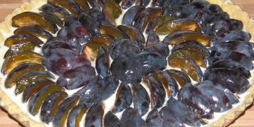 сливовый тарт