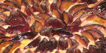 сливовый тарт